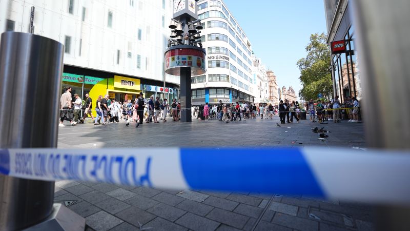 Man arrested after girl and woman stabbed in central LondonMan arrested after girl and woman stabbed in central London 