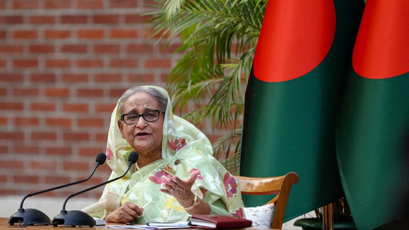 Bangladesh court orders murder probe into ousted former leader Sheikh HasinaBangladesh court orders murder probe into ousted former leader Sheikh Hasina 