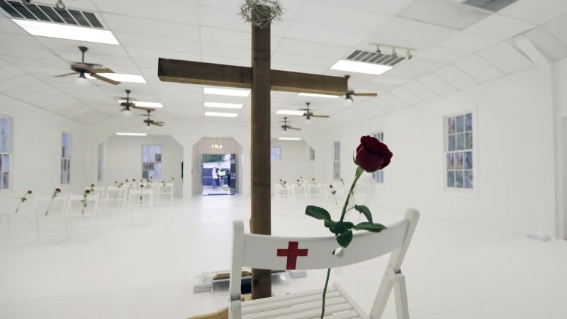 Site of deadliest church shooting in US history is torn down over objections from some Texas familiesSite of deadliest church shooting in US history is torn down over objections from some Texas families 