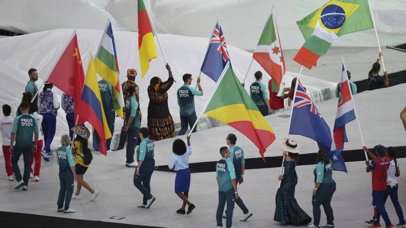 In pictures: The closing ceremony of the Paris OlympicsIn pictures: The closing ceremony of the Paris Olympics 