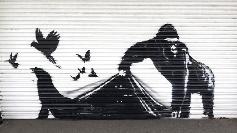 Banksy London Zoo mural offers clue to why wild animals have been appearing all over cityBanksy London Zoo mural offers clue to why wild animals have been appearing all over city 