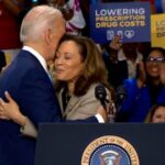 See how Kamala Harris honored Biden at eventSee how Kamala Harris honored Biden at event 