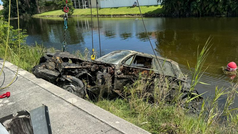 Cars pulled from canal linked to decades-old missing persons casesCars pulled from canal linked to decades-old missing persons cases 