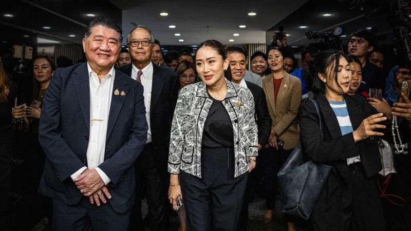 Thailand’s parliament votes for Paetongtarn Shinawatra to be next prime ministerThailand’s parliament votes for Paetongtarn Shinawatra to be next prime minister 