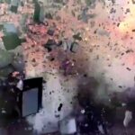 Surveillance video captures massive cargo ship explosionSurveillance video captures massive cargo ship explosion 