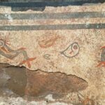 Mosaic buried for thousands of years uncovered by archaeologistsMosaic buried for thousands of years uncovered by archaeologists 