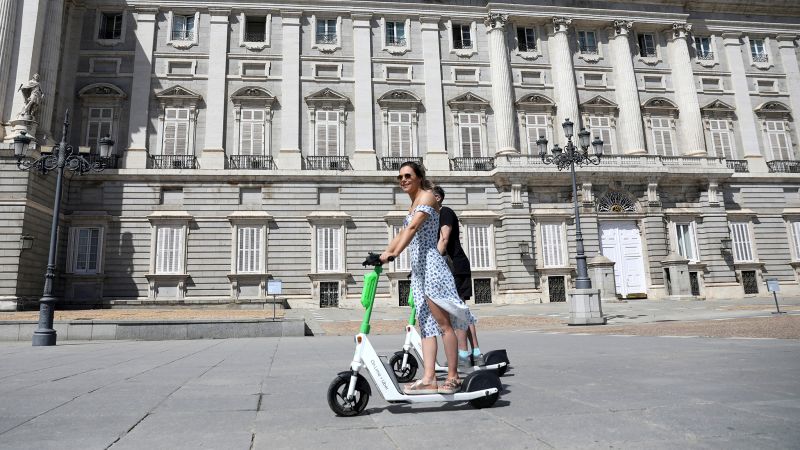 A major European capital has banned rental e-scootersA major European capital has banned rental e-scooters 