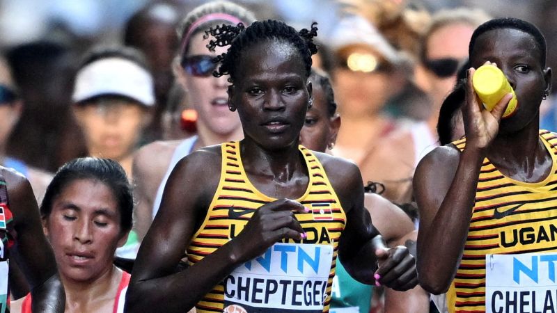 Alleged killer of Ugandan Olympian dies from burns, hospital saysAlleged killer of Ugandan Olympian dies from burns, hospital says 