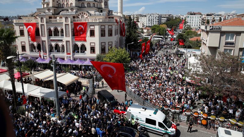 Funeral takes place for American-Turkish activist Israeli military shot in West BankFuneral takes place for American-Turkish activist Israeli military shot in West Bank 