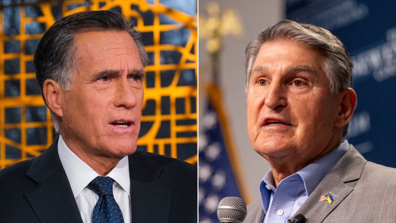 Manchin signals he could endorse Harris while Romney stays coyManchin signals he could endorse Harris while Romney stays coy 