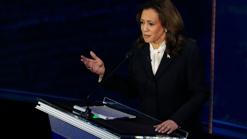 Harris reacts to Trump doubling down on debunked rumors about immigrants eating petsHarris reacts to Trump doubling down on debunked rumors about immigrants eating pets 