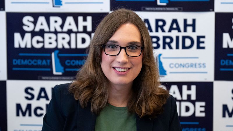 Delaware Democrats back Sarah McBride’s bid to become first openly transgender person in US CongressDelaware Democrats back Sarah McBride’s bid to become first openly transgender person in US Congress 