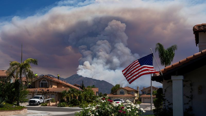 Man arrested on arson charges as wildfires burn out of control in Southern California and more evacuations are orderedMan arrested on arson charges as wildfires burn out of control in Southern California and more evacuations are ordered 