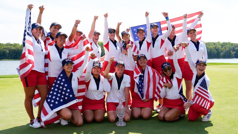 Team USA wins Solheim Cup for the first time since 2017 with victory over EuropeTeam USA wins Solheim Cup for the first time since 2017 with victory over Europe 