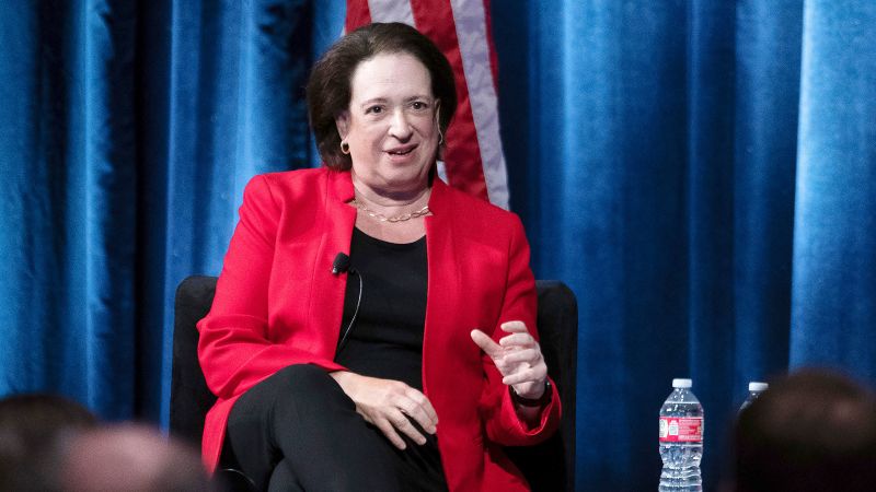 Justice Kagan reinforces her support for enforceable ethics code at Supreme CourtJustice Kagan reinforces her support for enforceable ethics code at Supreme Court 