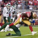 San Francisco 49ers spoil Aaron Rodgers’ return to NFL action with dominant win over New York JetsSan Francisco 49ers spoil Aaron Rodgers’ return to NFL action with dominant win over New York Jets 