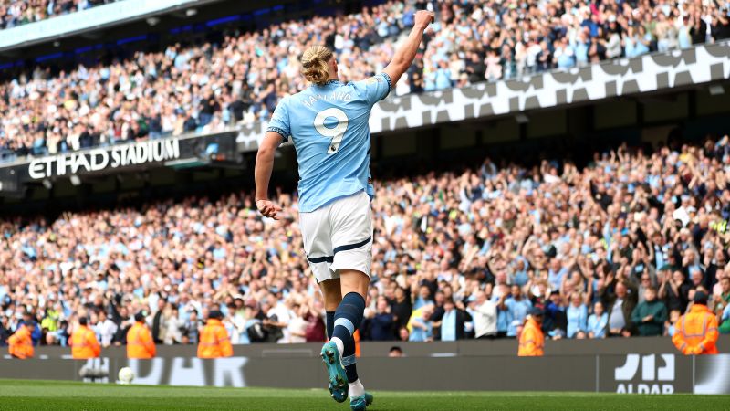 Erling Haaland sets another Premier League goalscoring record in his sensational start to the seasonErling Haaland sets another Premier League goalscoring record in his sensational start to the season 