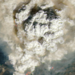 An explosive California wildfire looked like a bomb went off from space. Here’s what’s happening.An explosive California wildfire looked like a bomb went off from space. Here’s what’s happening. 