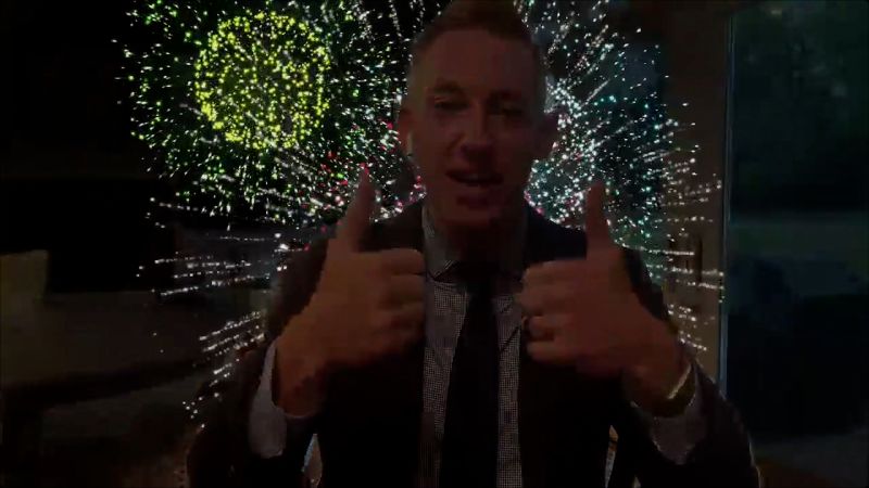 CNN guest accidentally triggers virtual fireworks display while on airCNN guest accidentally triggers virtual fireworks display while on air 