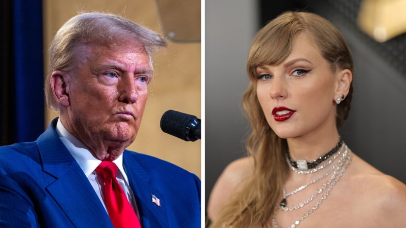 Hear Trump’s reaction to Taylor Swift endorsing Kamala HarrisHear Trump’s reaction to Taylor Swift endorsing Kamala Harris 