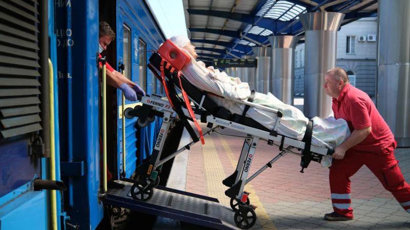 See inside one of Ukraine’s lifesaving hospital trainsSee inside one of Ukraine’s lifesaving hospital trains 