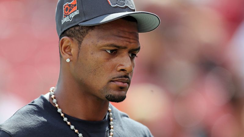 Cleveland Browns quarterback Deshaun Watson says he was surprised by latest sexual assault lawsuitCleveland Browns quarterback Deshaun Watson says he was surprised by latest sexual assault lawsuit 